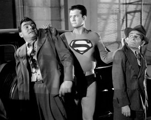 George Reeves in THE ADVENTURES OF SUPERMAN