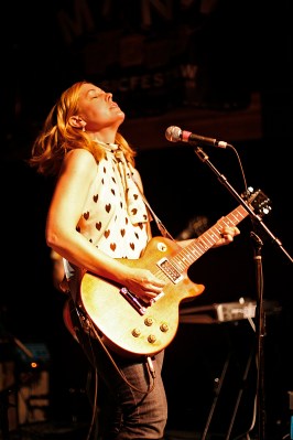 Corin Tucker performs at Mississippi Studios for MusicFest NW in Portland, Ore., on Sept. 7, 2011.