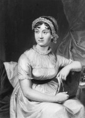An Original family portrait of English novelist Jane Austen.