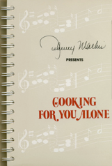 Johnny Mathis cookbook