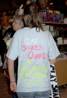 Clay Aiken CD Signing at Virgin Megastore of "A Thousand Different Ways" in Hollywood - September 26, 2006