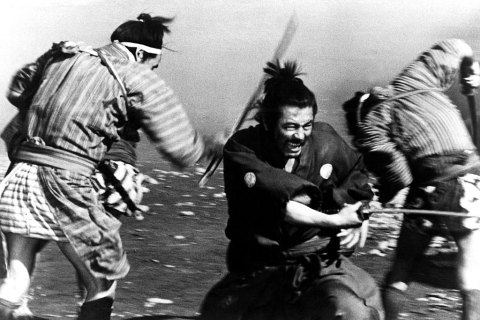 Toshiro Mifune in Yojimbo (1961)