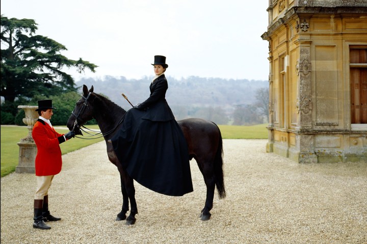 Lady Mary Prepares for a Ride