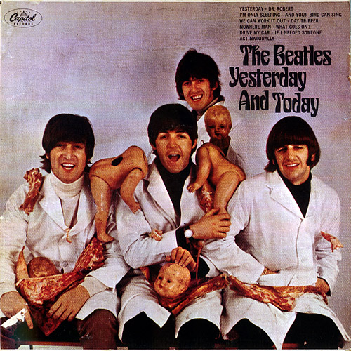 The Beatles, Yesterday and Today Top 10 Controversial Album Covers