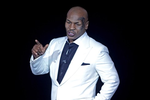 Mike Tyson on Stage
