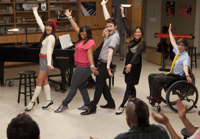 Review Of Glee Season 3 Finale Goodbye Time Com