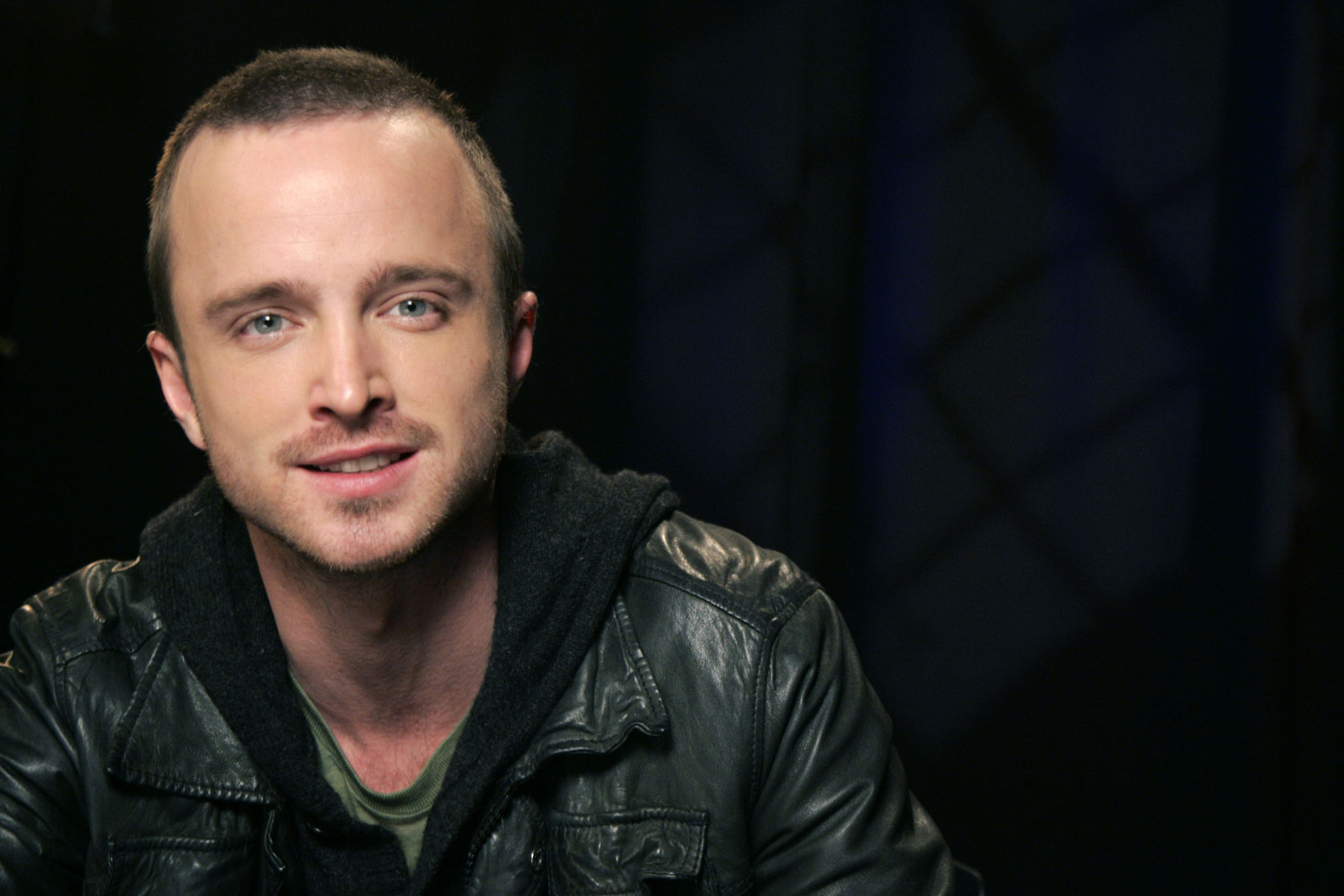 Aaron Paul fashion show