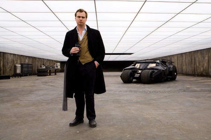 Christopher Nolan in the Bat-Bunker