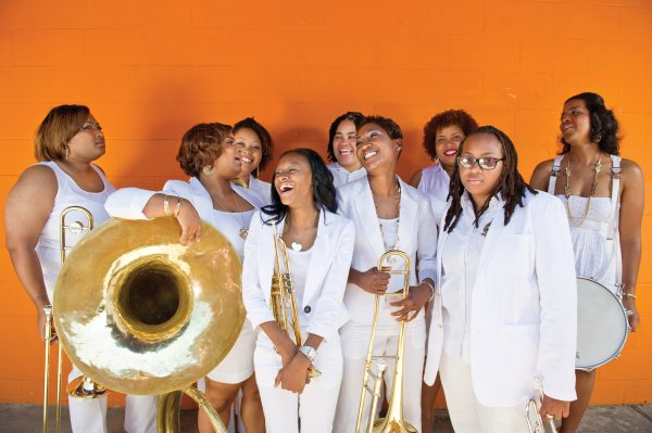 Essence Music Fest: The World's Only All-Female Brass Band Takes