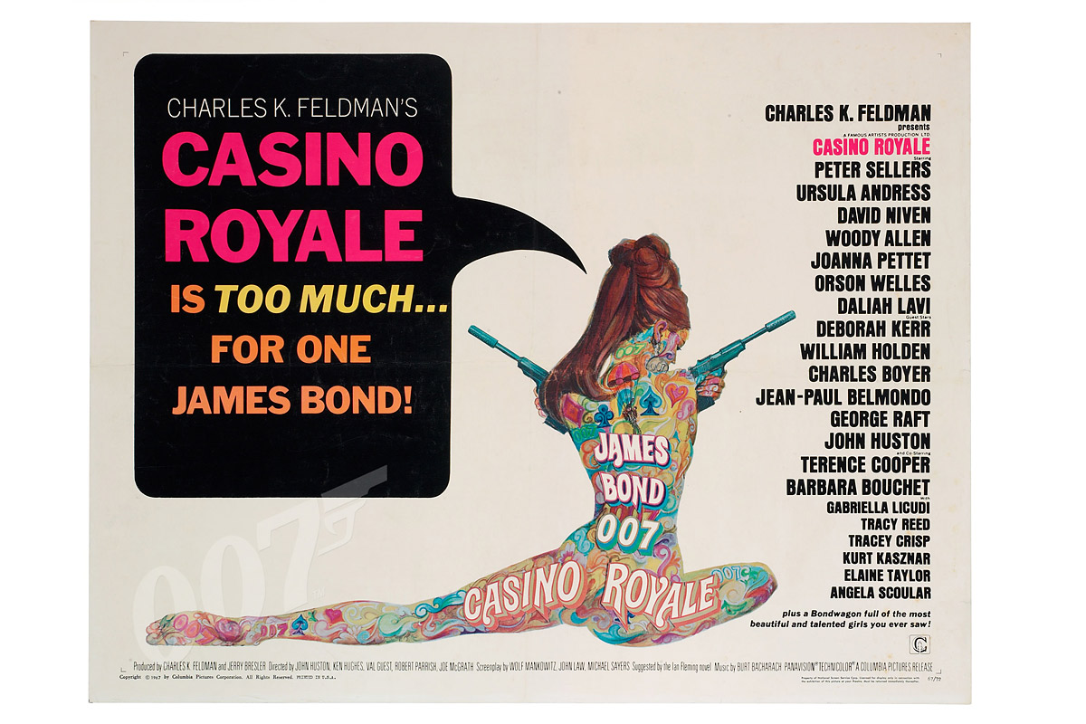 casino royale soundtrack poster