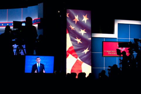 USA - Presidential Debate 2012 - Denver