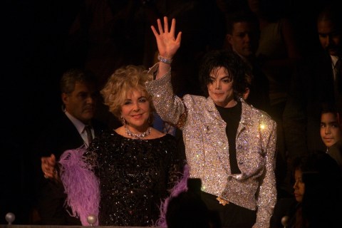 Image: Michael Jackson and Elizabeth Taylor