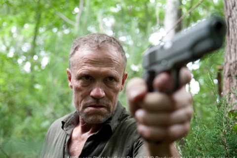 Merle Dixon (Michael Rooker) in Season 3, Episode 6 of The Walking Dead