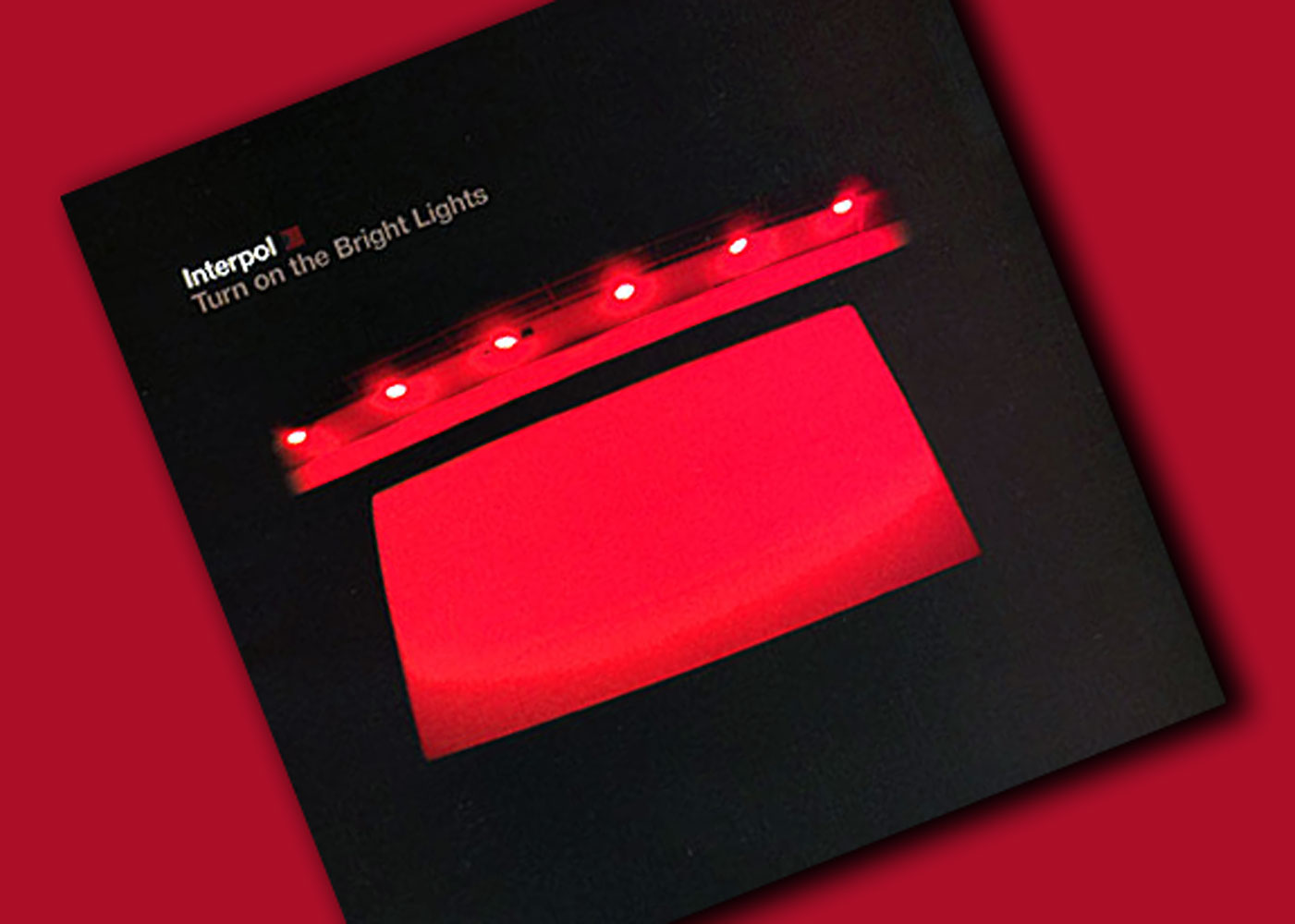 interpol turn on the bright lights album covers
