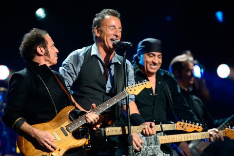 Nils Lofgren, Bruce Springsteen and Steven Van Zandt