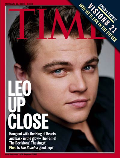 Leonardo Dicaprio 90 Years Of Time Cover Stars The Celebrities Who 