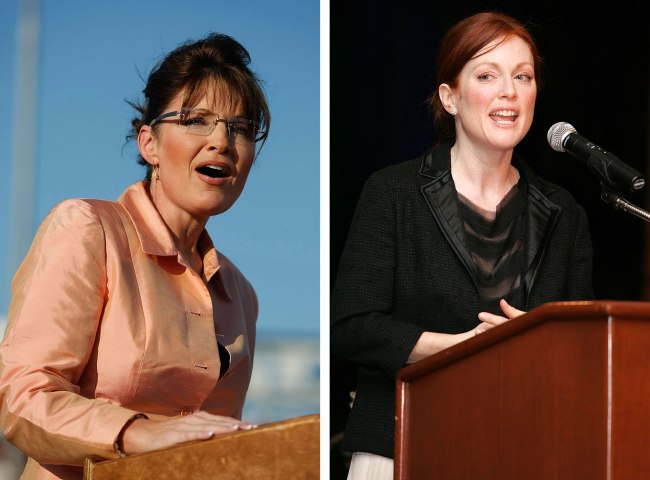 FILE PHOTO:  Actress Julianne Moore To Play Republican Politician Sarah Palin In Biopic Role
