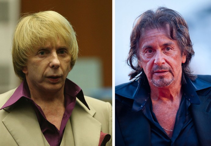 Phil Spector and Al Pacino