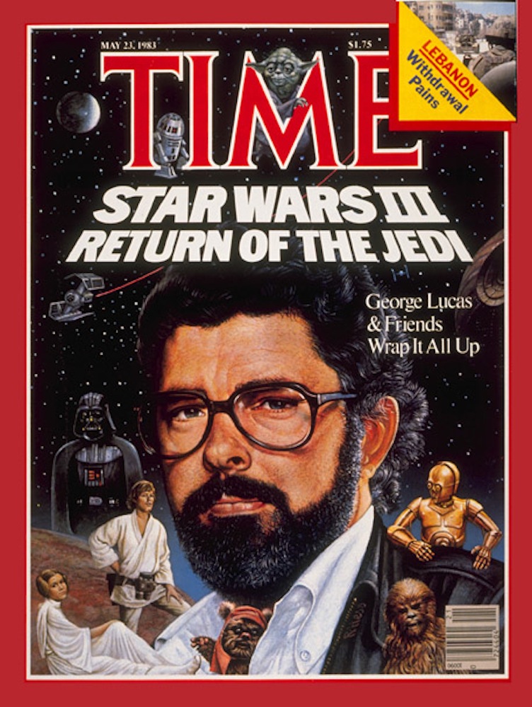 George Lucas 90 Years Of Time Cover Stars The Celebrities Who