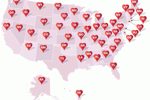 Image: Hearts Map