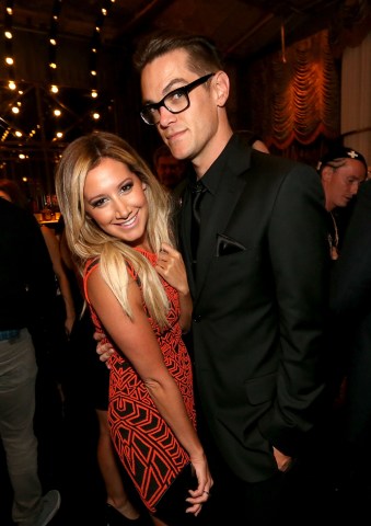 Actress Ashley Tisdale and Christopher French 