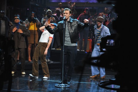 Justin Timberlake Visits "Late Night With Jimmy Fallon"