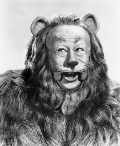 Bert Lahr as Cowardly Lion from Oz