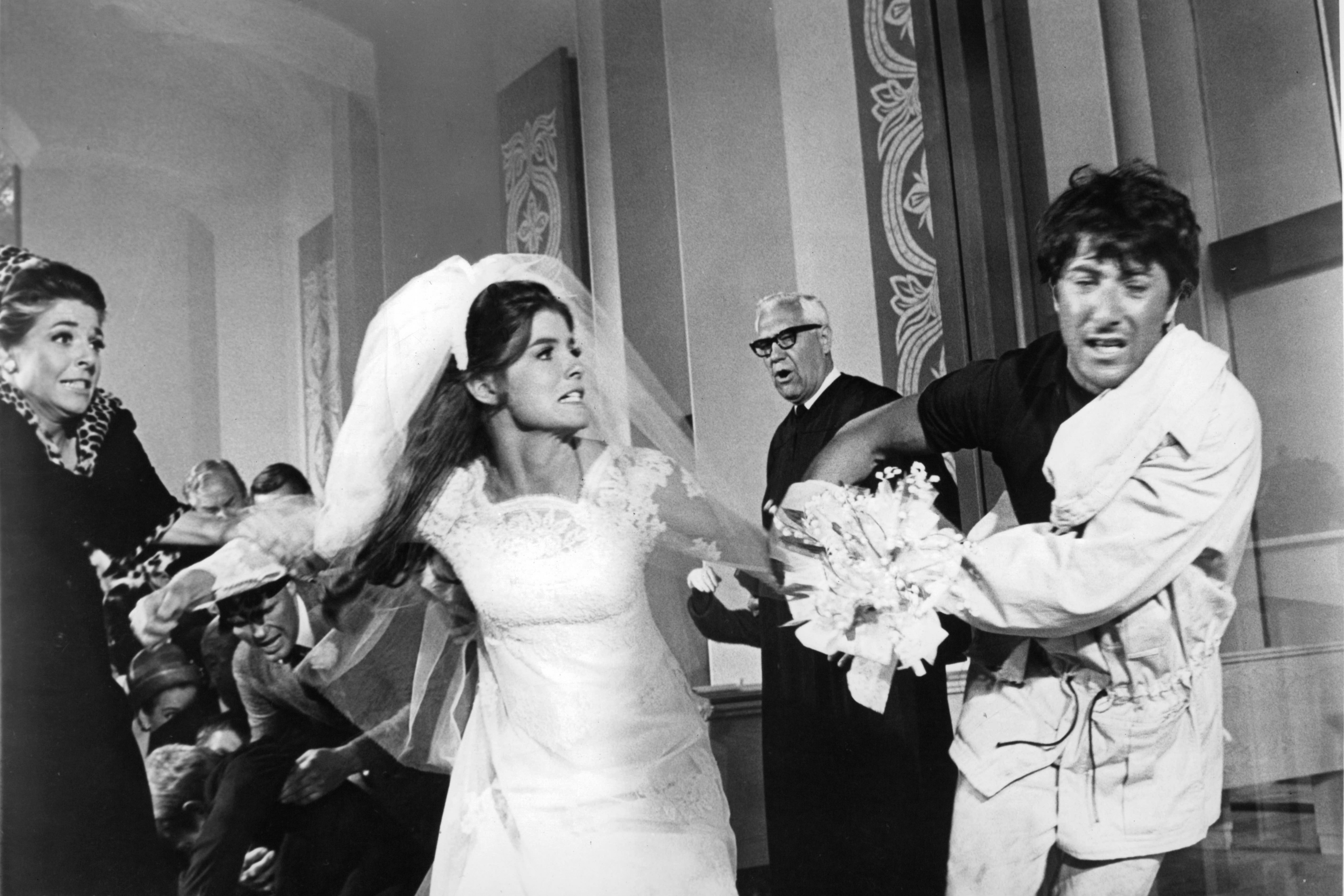 The Graduate Veil of Tears 10 Wild Movie Weddings TIME