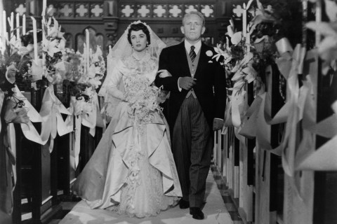 Elizabeth Taylor And Spencer Tracy In 'Father Of The Bride'