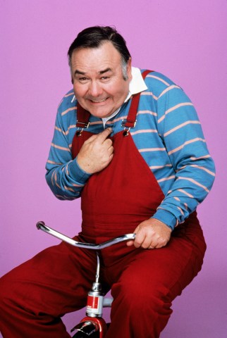 Jonathan Winters in Mork and Mindy as Mearth, a child that looked like a full-grown middle-aged man, but babbled like a baby on Oct. 8, 1981.