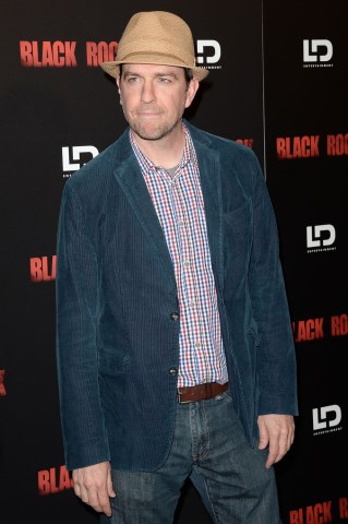 Actor Ed Helms attends the screening of 'Black Rock' at ArcLight Hollywood in Hollywood, on May 8, 2013 .