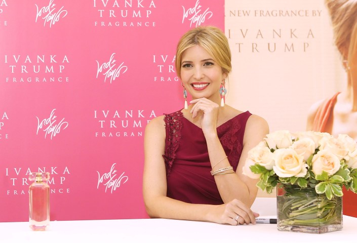 Ivanka Trump at the launch her new fragrance "Ivanka Trump" at Lord & Taylor in New York City, on May 9, 2013.