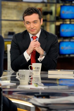 Michael Hastings on "CBS THIS MORNING" in New York City, on Jan. 19, 2012 on the CBS Television Network. (Photo by
