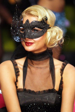 Paris Hilton attends Paris Hilton's "My New BFF" Masquerade Ball at Kress in Hollywood, on June 22, 2008.