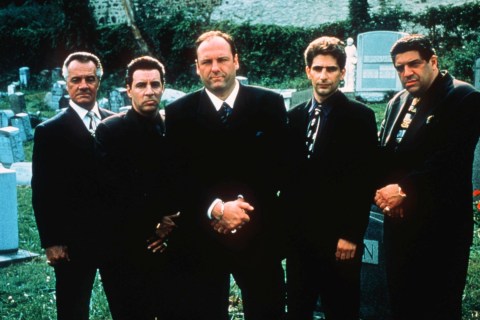From left: Tony Sirico, Steven Van Zandt, James Gandolfini, Michael Imperioli and Vicint Pastore, from the HBO drama series "The Sopranos." 