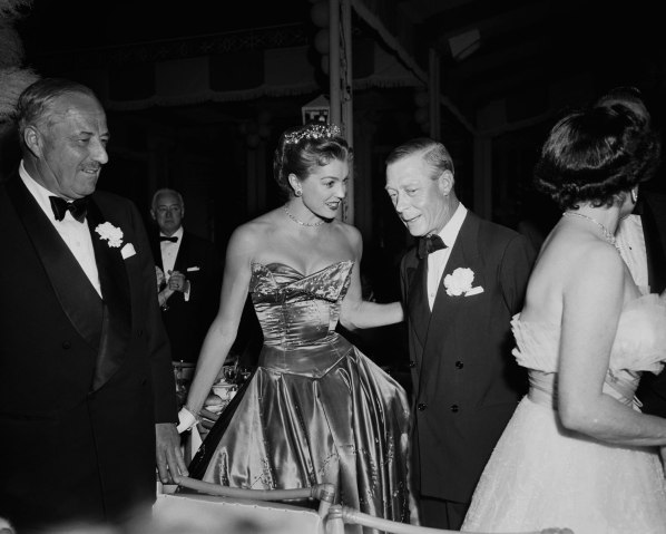 The Duke of Windsor with Esther Williams