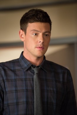 GLEE: Finn (Cory Monteith) leads the glee club in the "Naked" episode of GLEE airing Thursday, Jan. 31 (9:00-10:00 PM ET/PT) on FOX. ©2013 Fox Broadcasting Co. CR: Eddy Chen/FOX