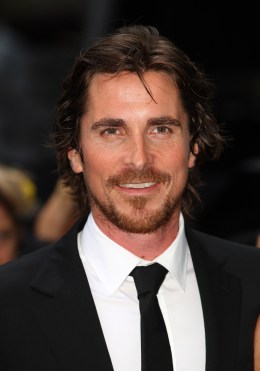 Christian Bale attends the European premiere of Dark Knight Rises at Odeon Leicester Square in London, on July 18, 2012.