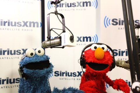 Elmo & Cookie Monster Visit SiriusXM Studios
