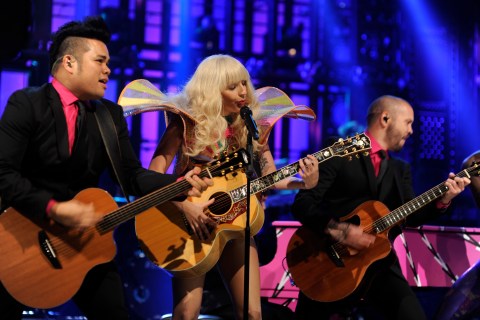 Lady Gaga on Saturday Night Live