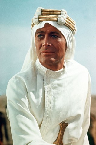 Cinema Personalities pic: 1968. Actor Peter O'Toole as Lawrence of Arabia.