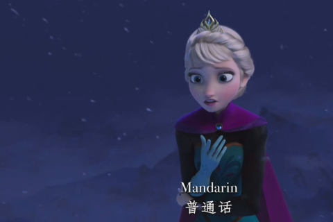 Screen Shot of Frozen Mashup Video