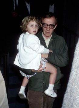 Mia Farrow and Woody Allen Sighting at Her Apartment in New York City - May 2, 1989