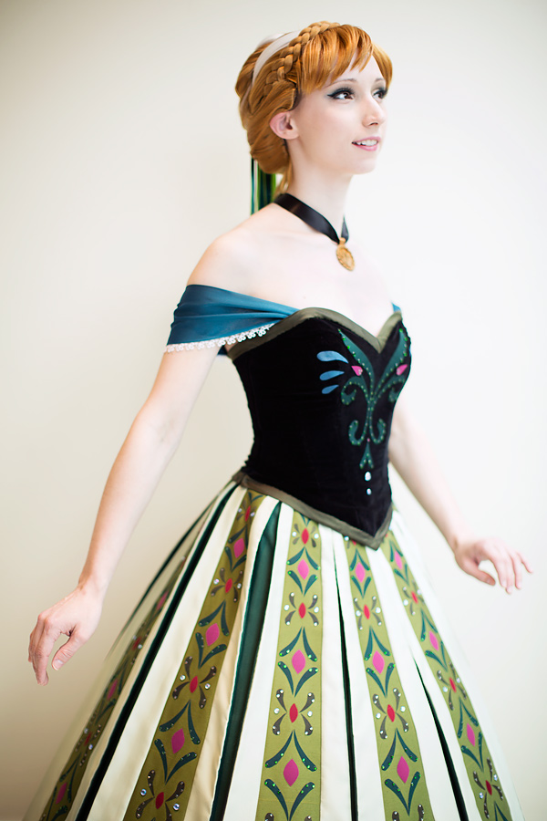 anna frozen cosplay costume