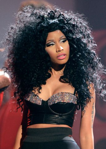 Nicki Minaj performs at the 40th American Music Awards at Nokia Theatre L.A. Live on Nov. 18, 2012 in Los Angeles.