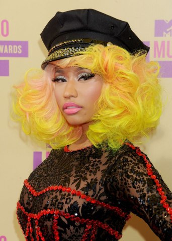 Nicki Minaj at 2012 MTV Video Awards at Staples Center on Sept. 6, 2012 in Los Angeles.