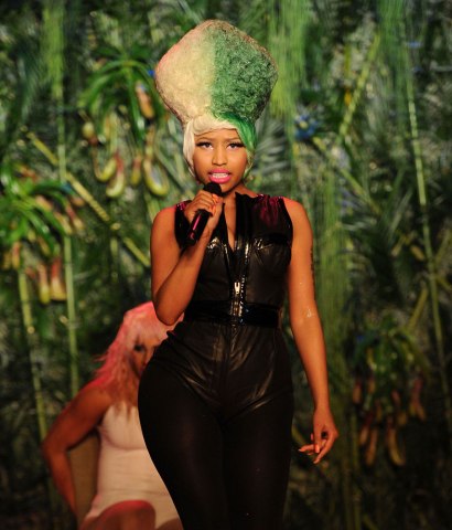 Nicki Minaj at the Green Auction: A Bid To Save The Earth at Christie's in New York City, on March 29, 2011.