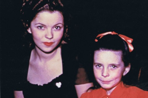 Shirley Temple and Margaret O'Brien, Valentine's Day 1945