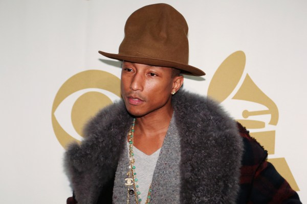 Pharrell Williams Auctions Off Famous Grammy's Hat for Children's ...