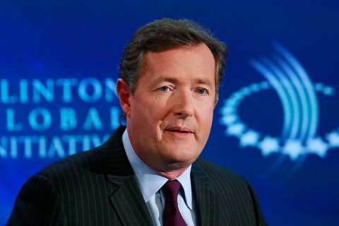 Television host Piers Morgan during the Clinton Global Initiative 2012 (CGI) in New York City, on Sept. 25, 2012.